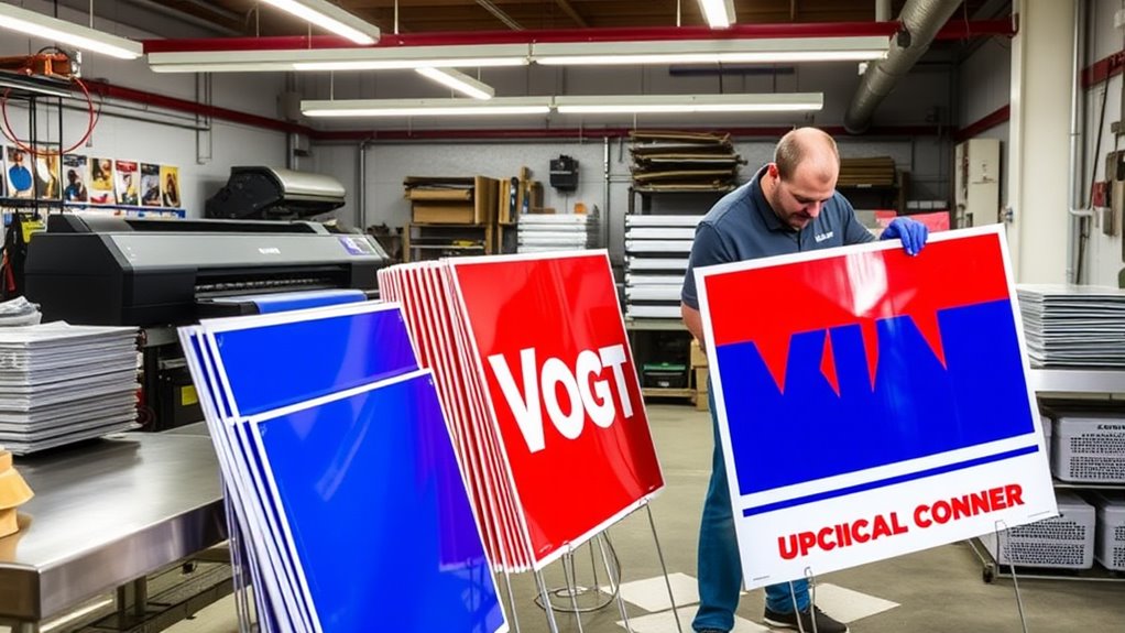 campaign material supply solutions