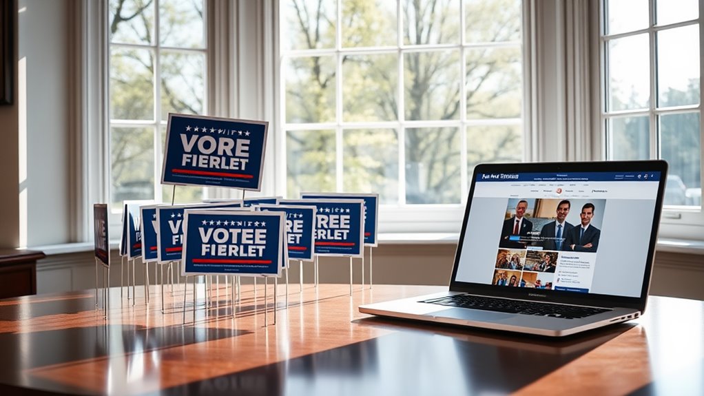 candidate websites information source