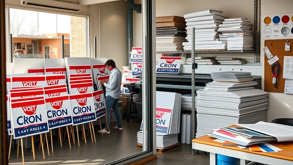 custom print and signage