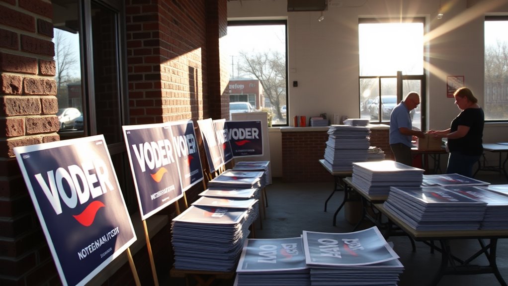 election yard sign locations