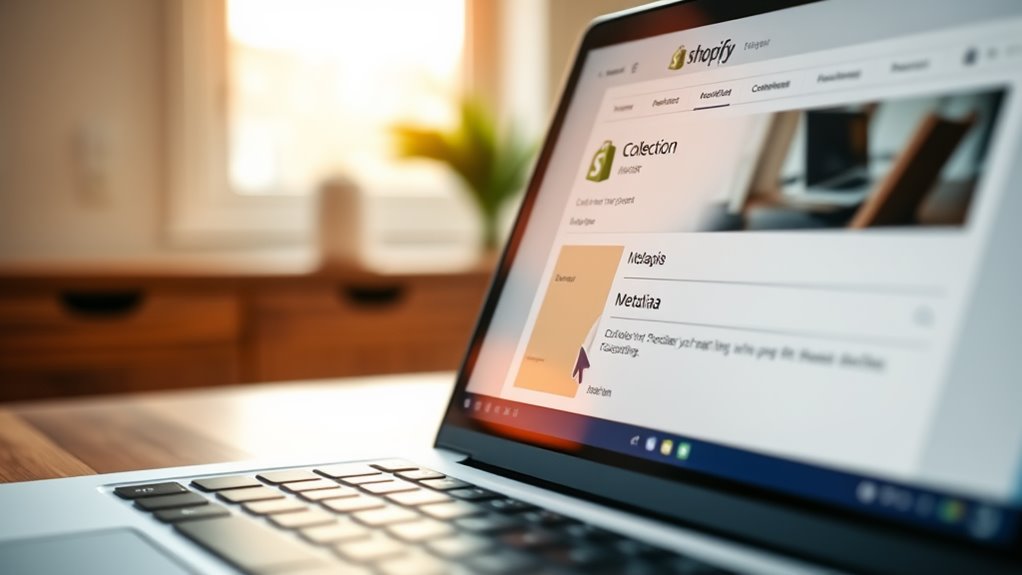 organized product showcase layout