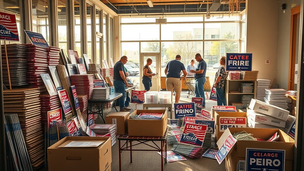 political yard sign sources